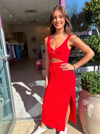 LSPACE Camille Dress in Flame