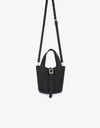 REMI/REID Joya Bucket mini faux suede in Black