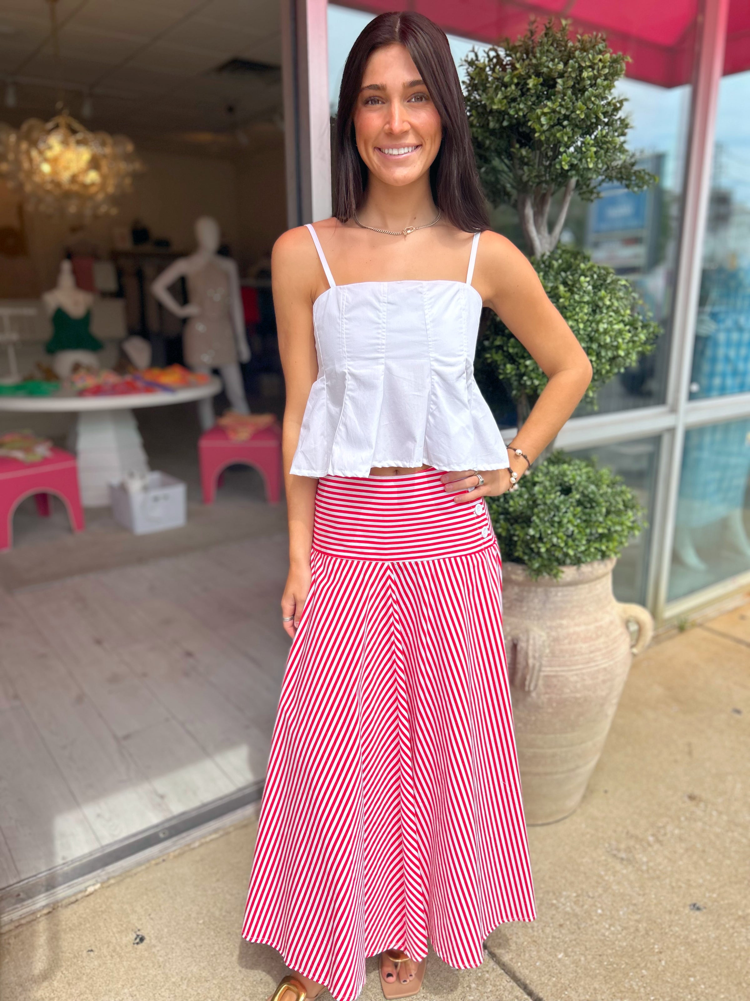 Lusana Kyla Maxi Skirt