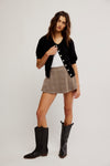 Free People Paradise Found Menswear Skort