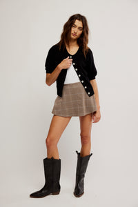 Free People Paradise Found Menswear Skort