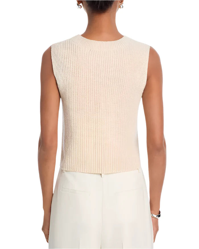 French Connection Mozart Crew Neck Sleeveless Vest