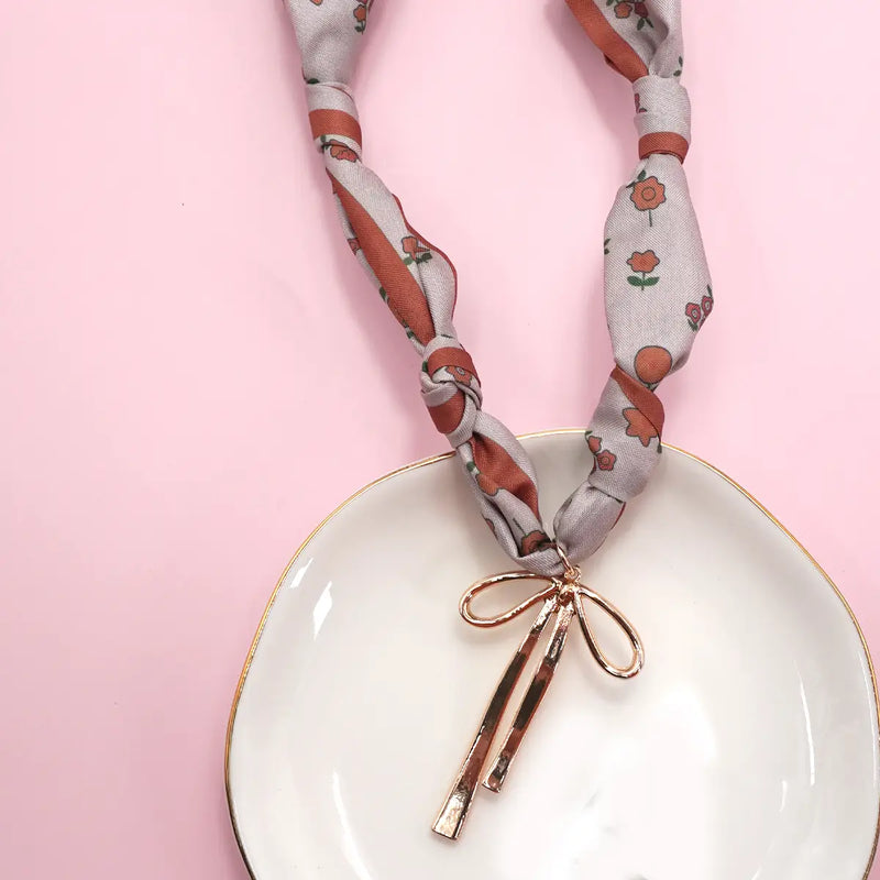 Charm Necklace Scarves