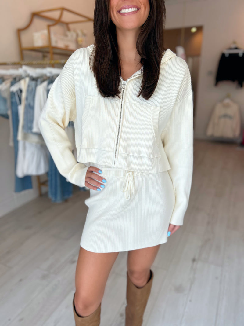 L Space Jet Set Hoodie & Skirt Set