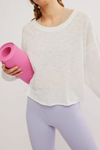 FP Movement My Time Layer Long Sleeve in White