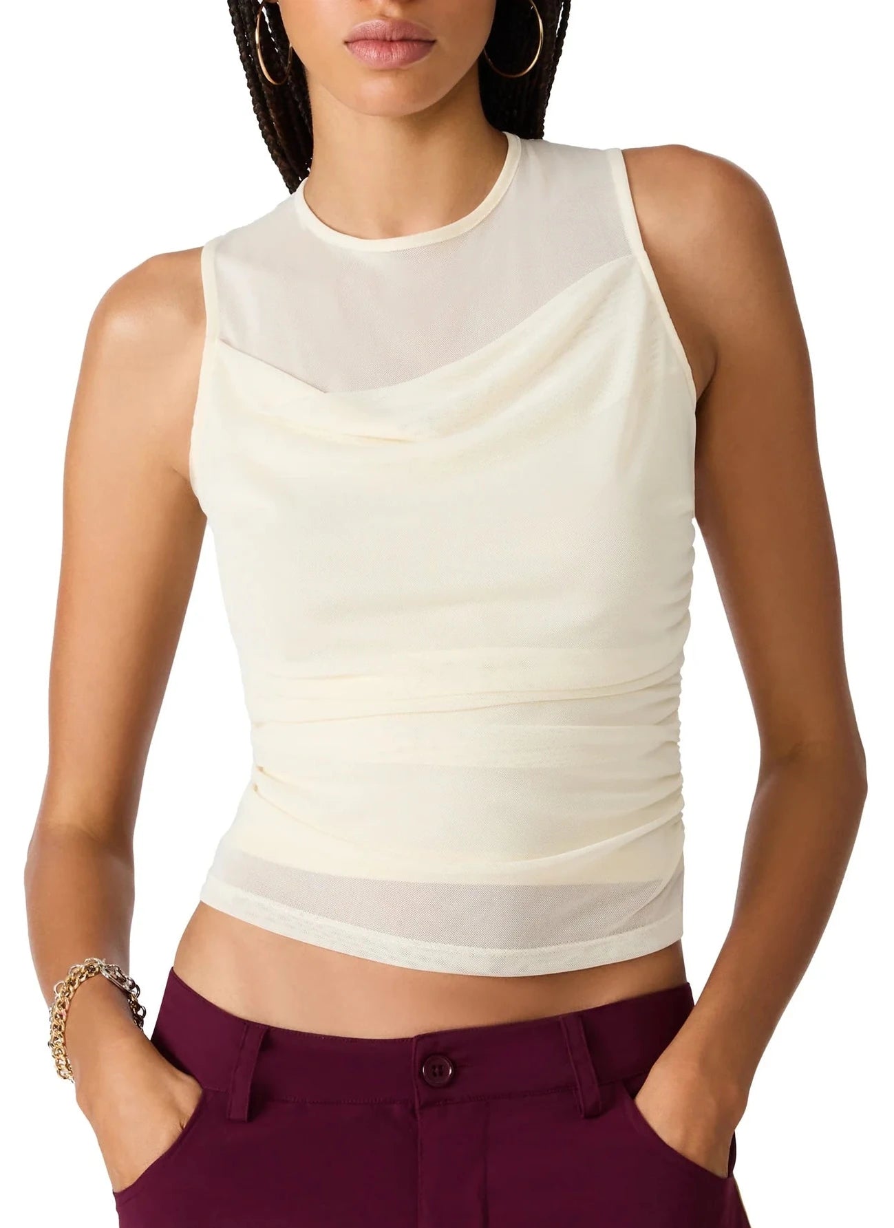 Steve Madden Roman Knit Top