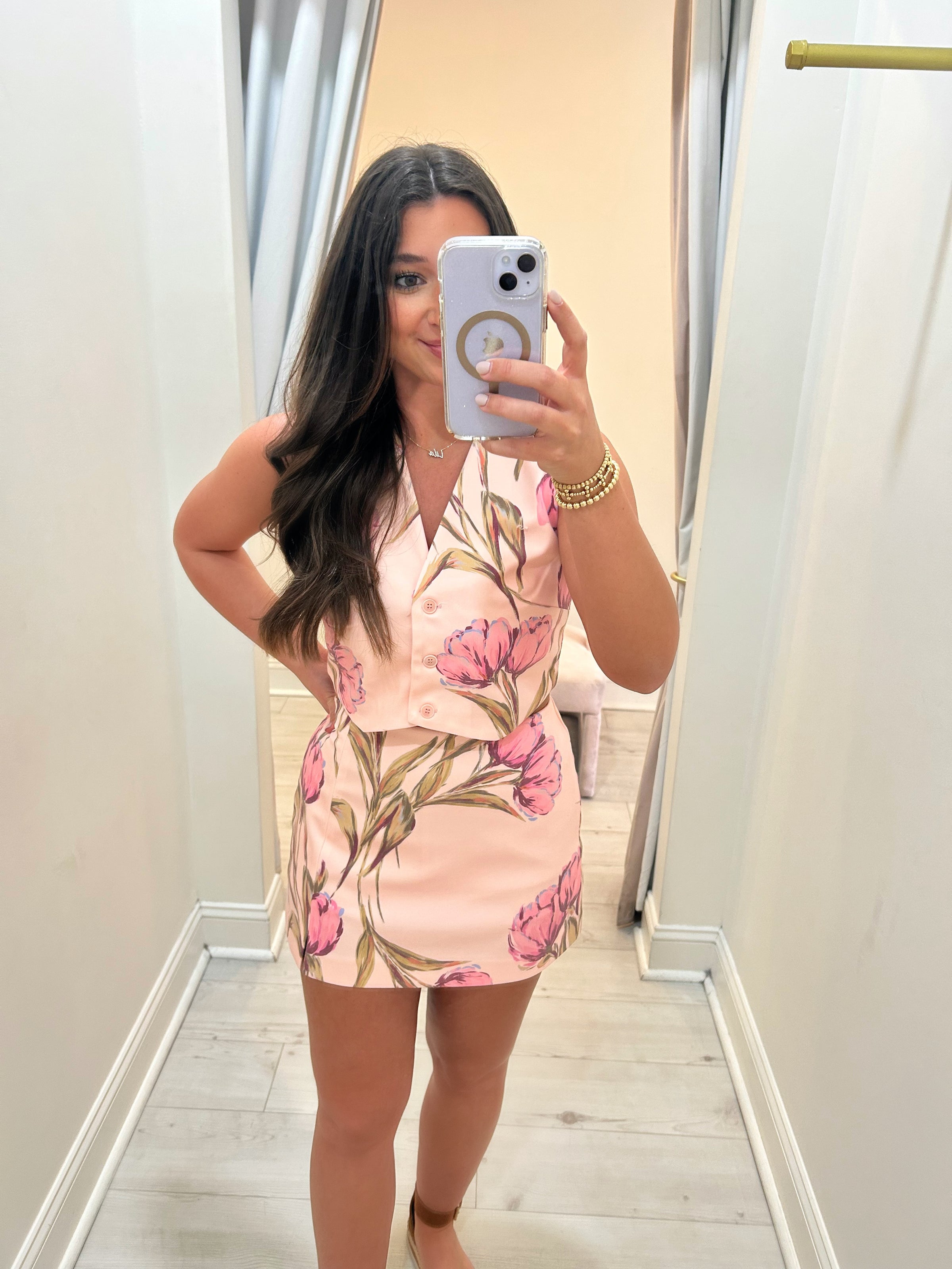 Steve Madden Raleen Vest Top & Kammi Skort Set