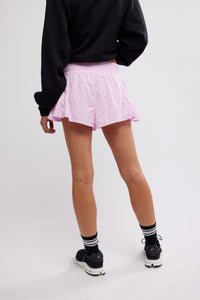 FP Movement Get Your Flirt On Shorts in Powder Pink