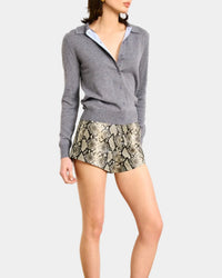 Line & Dot Python Shorts