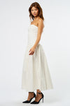 Charlotte Polka Dot Tube Maxi Dress