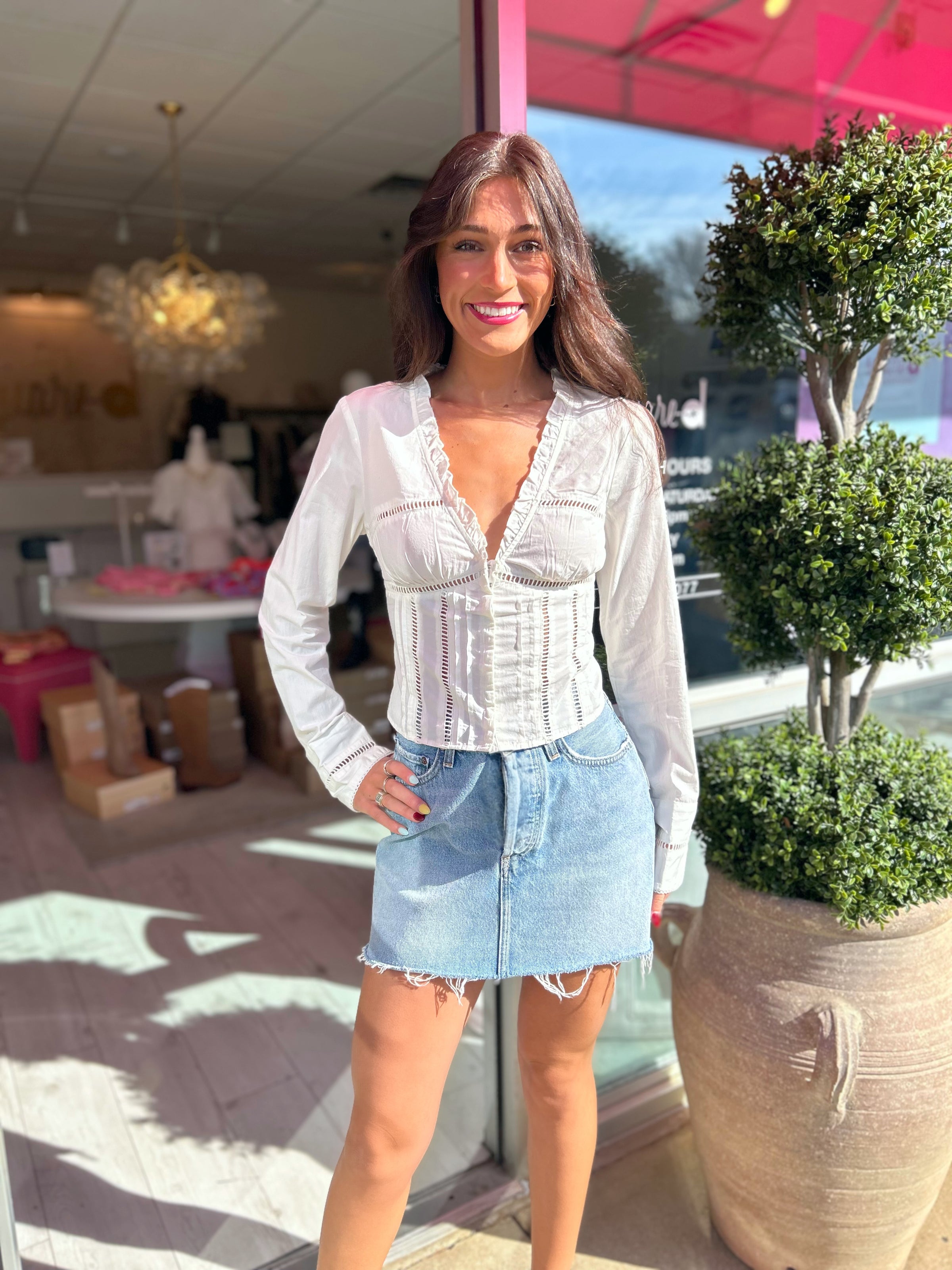 Free People Frankie Corset Top