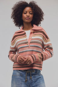 Free People Trading Up Stripe Polo