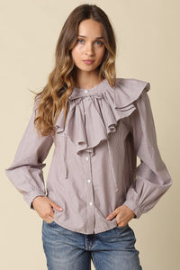 Wren Ruffle Collar Blouse