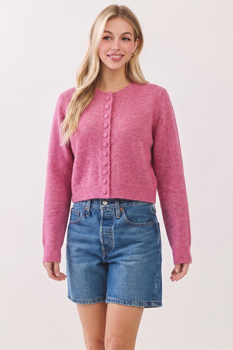 Jane Button Down Long Sleeve Cardigan