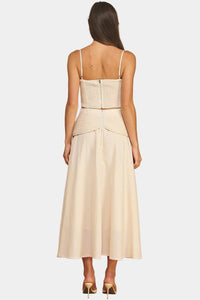 Banks Braided Crop Top & Midi Skirt Set
