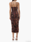 AFRM Hazel Crochet Lace Dress in Scattered Snake