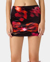 Steve Madden Cindi Velvet Mini Skirt