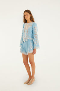 FARM RIO Romantic Richelieu Shorts