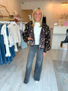 Farm Rio Winter Ainika Brown Puffer Jacket