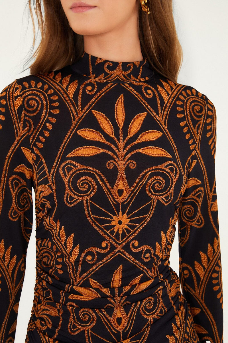 Farm Rio Cornely Ainika Jersey Blouse