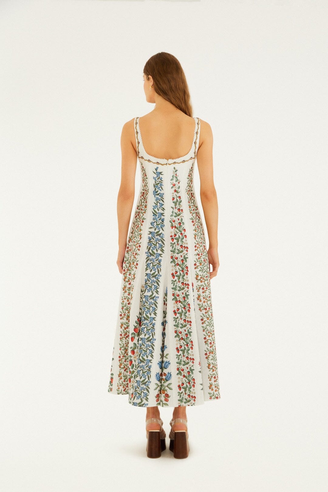 FARM RIO Fruit Beauty Off-White Maxi