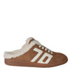 Back 70 Easter FL in Tobacco White Backless Sneakers