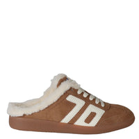 Back 70 Easter FL in Tobacco White Backless Sneakers