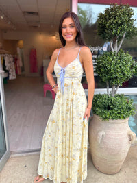 Avery Butter Floral Maxi