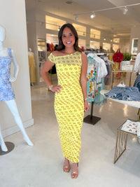 AFRM Biona Maxi Dress in Deco Dot