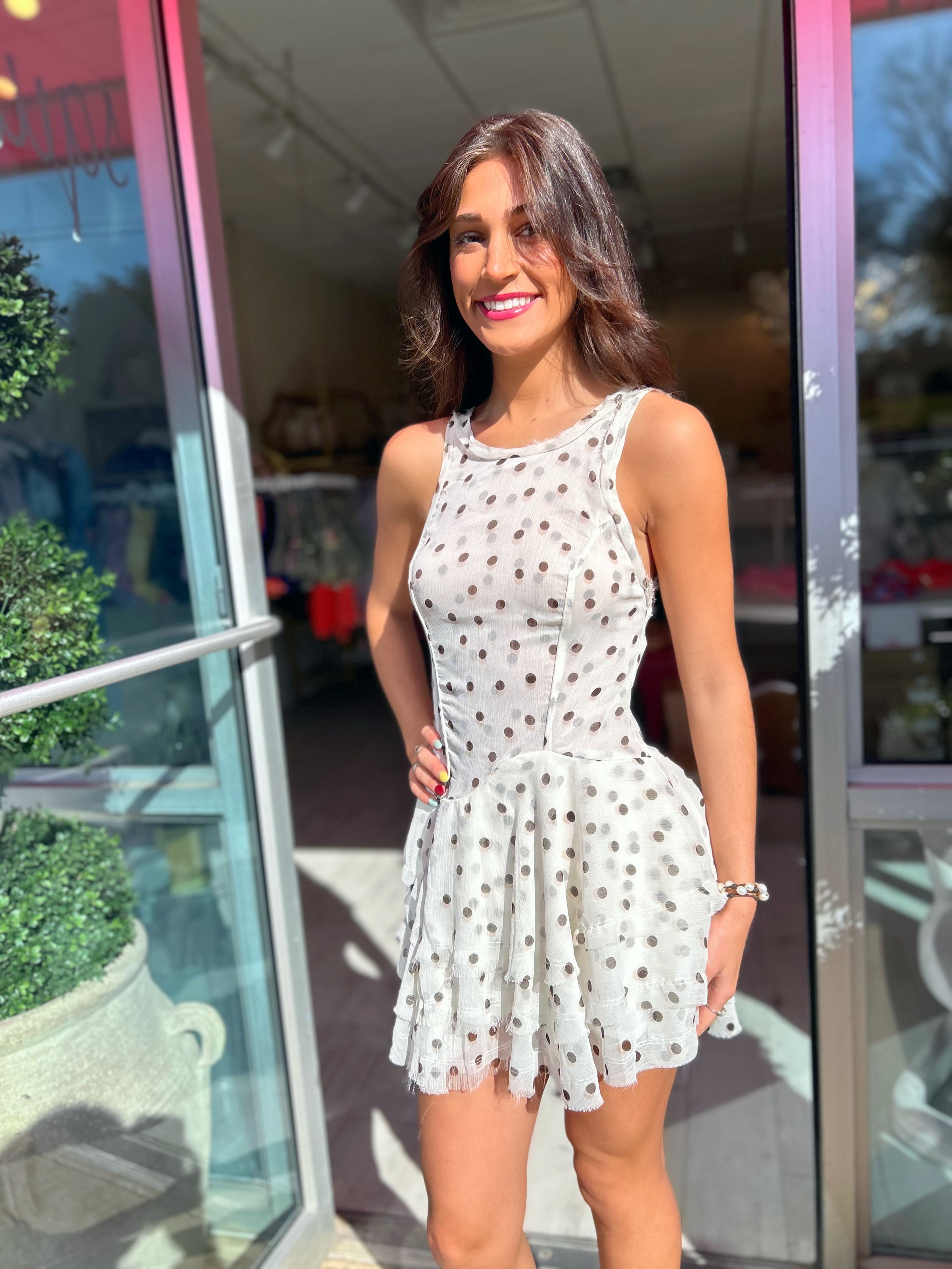 Free People Raven printed Mini in Tea Combo