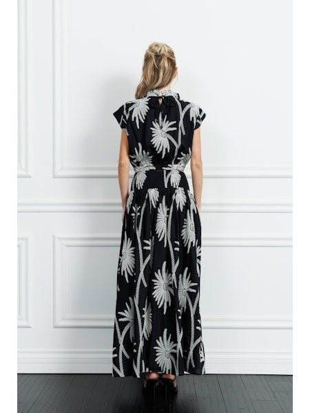 Ciebon Dayana Embroidered Top and Maeve Maxi Skirt Set