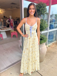 Avery Butter Floral Maxi