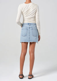 AGOLDE V-Waist Mini