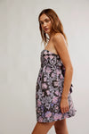 Free People Floreo Jacquard Mini in Grey Combo