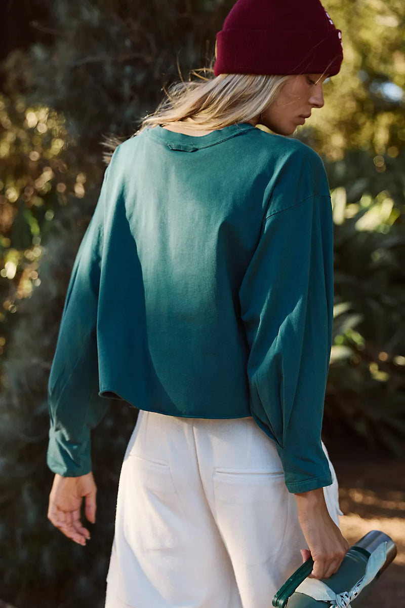 FP Movement Inspire Layer Long Sleeve in Evergreen