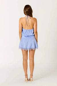 Cassie Lace Hem Halter Dress