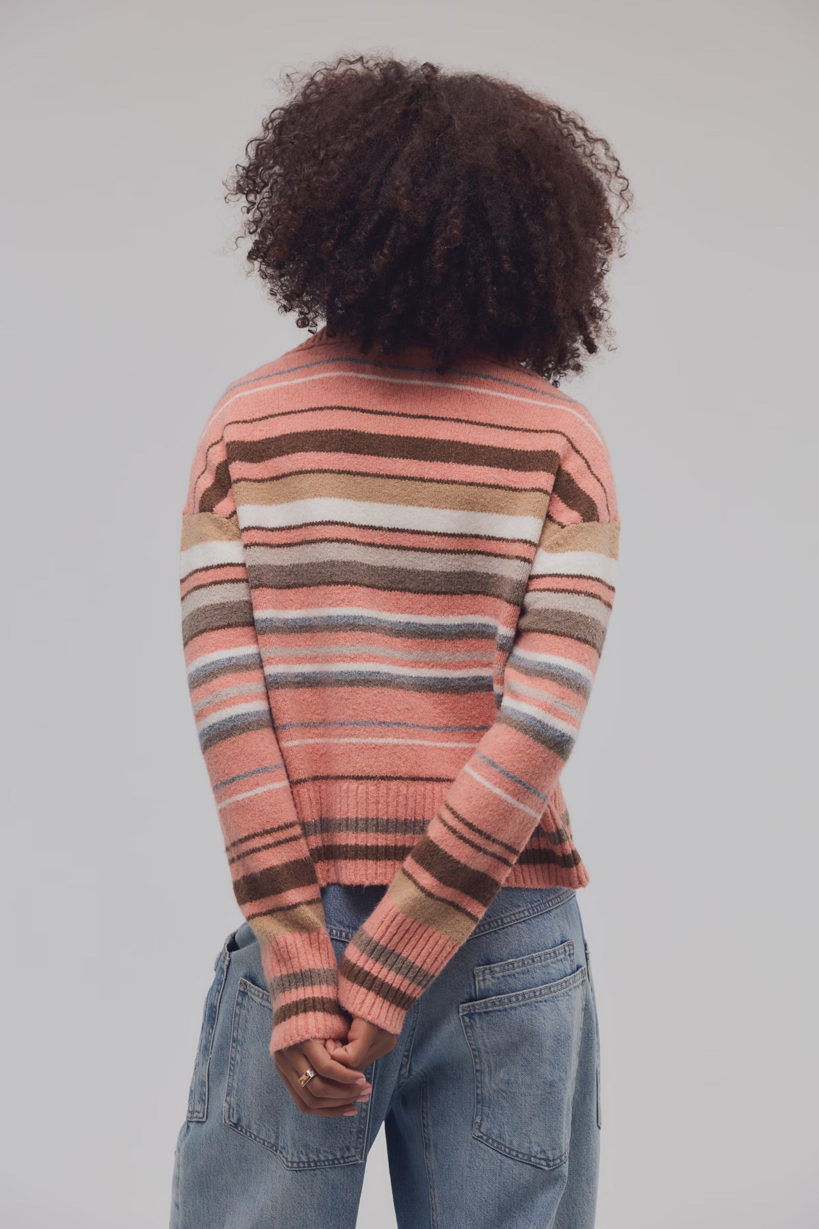 Free People Trading Up Stripe Polo