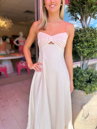 Dalia Braided Shoulder Strap Maxi