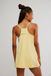 FP Movement Hot Shot Mini Dress in Sunlit Yellow