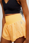 FP Movement Carpe Diem Shorts in Neon Clementine