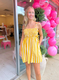 Emmett Smocked Stripe Mini
