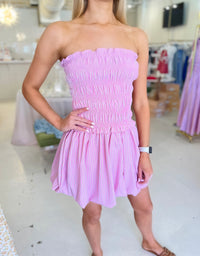 Turner Striped Balloon Dress