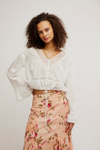 Free People Sweet Love Blouse