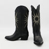 Moonrise Western Cowboy Boots in Black (PRE-ORDER)