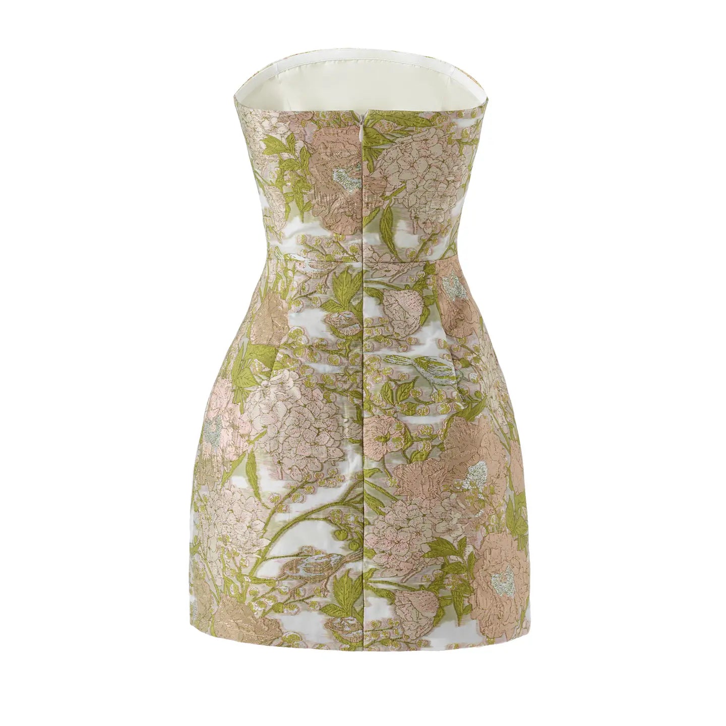 Willow Pastel Jacquard Mini Dress