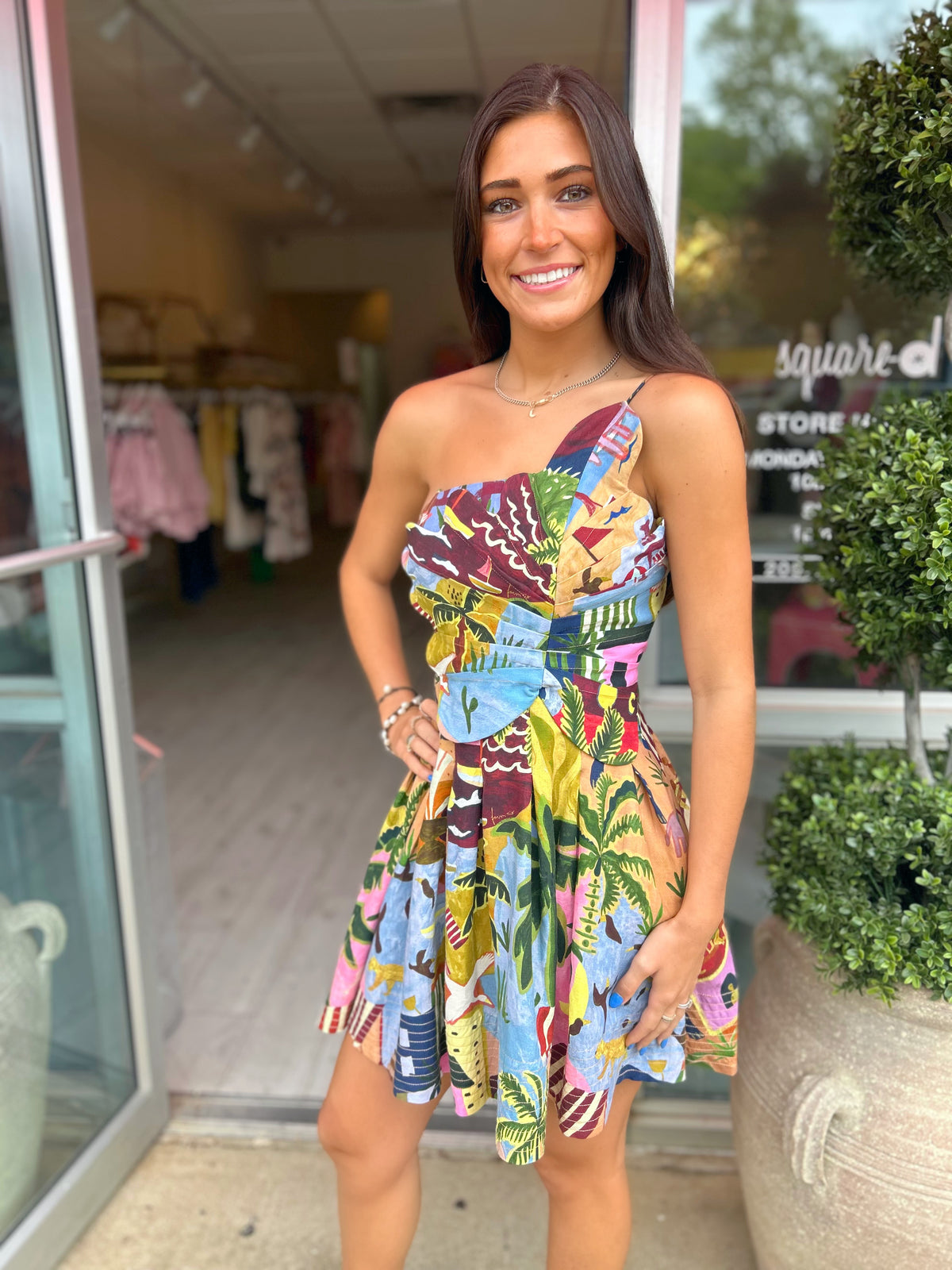 bec and bridge fleur mini dress Spell - Fleur Flutter Sleeve Mini Dress