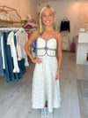 Alex Contrast Trim Maxi