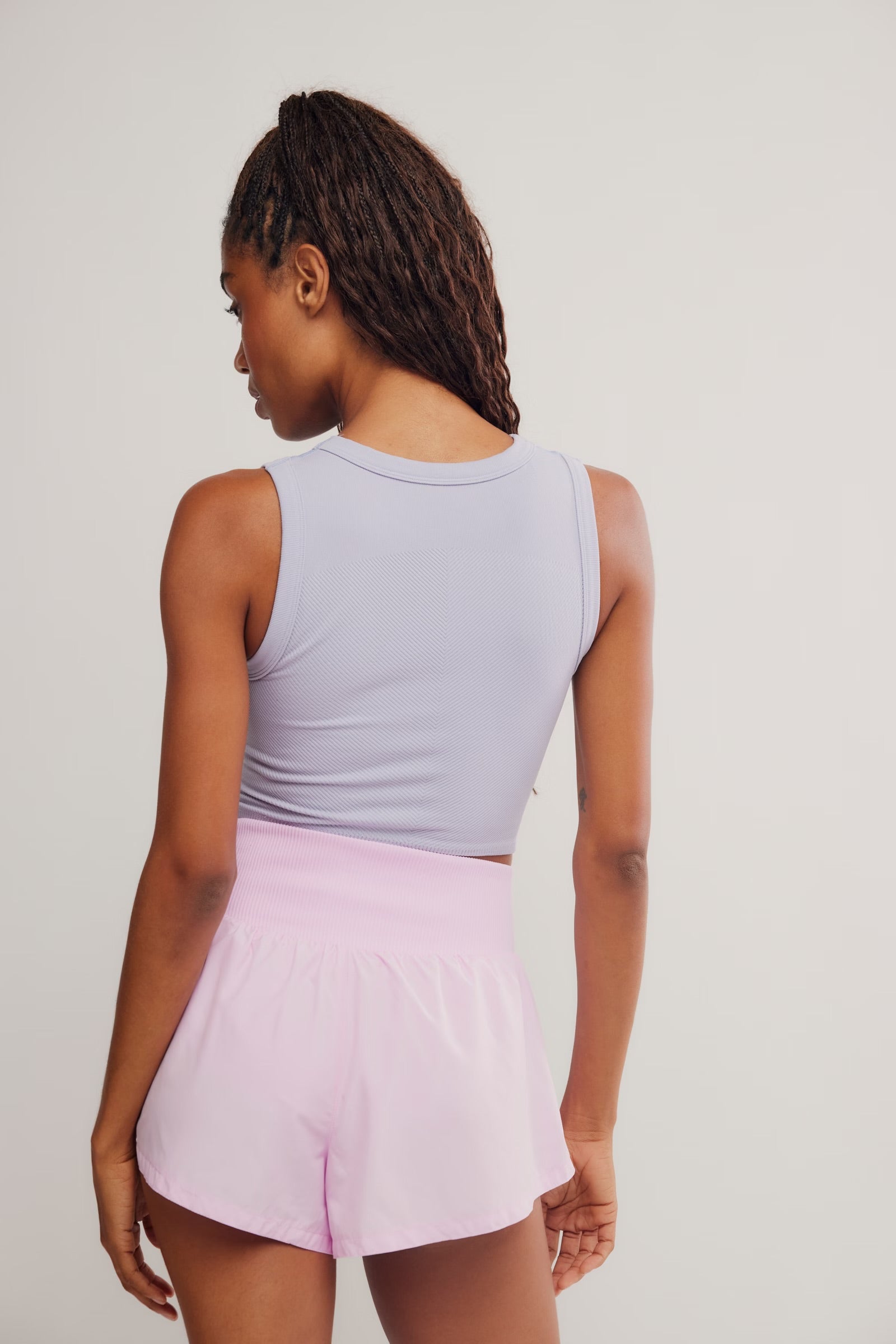 FP Movement Carpe Diem Shorts in Powder Pink