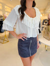 Amanda Uprichard Becker Mini Skirt