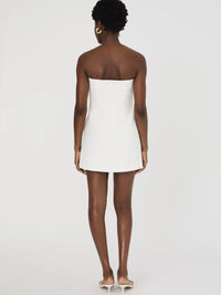 French Connection Whisper Strapless Bow Mini Dress